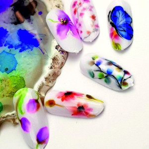 Water Ink MollyLac ART acuarela pentru decoratiuni Hema / di-Hema free No 25 - Img 3