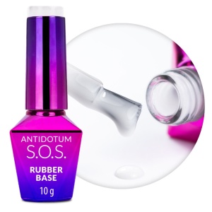 Base coat SOS Antidotum Molly Nails Milky Way 10g 