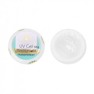 GEL CONSTRUCTIE UNGHII UV GEL CLEAR 56G - TRANSPARENT
