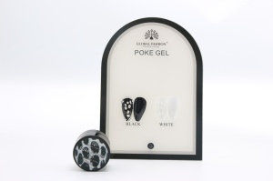 Gel creativ Poke Hole Black pentru efect de dantelă - black