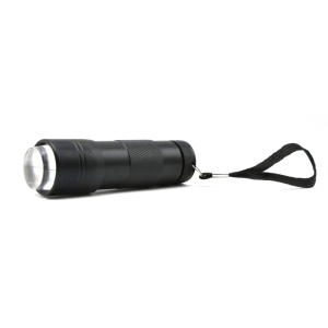 Mini Lampă lanternă cu stampila din silicon 12W, culoare neagra