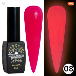 Oja semipermanenta Luminous 8 ml, 08