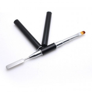 Pensula cu spatula pentru aplicarea polygelului - Img 2