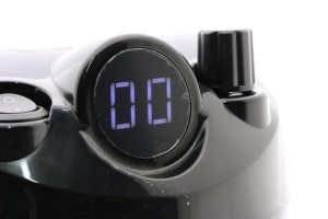 Pilă electrică manichiură și pedichiură BEE NAILS, 202D, cu display, 65w, 45000 rpm, negru - Img 3