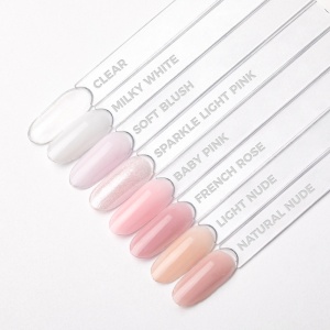 AlleLac Tixo Hard Builder Gel Milky White 45g - Img 3