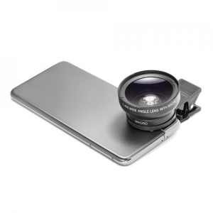 Lentila telefon Wide Angle & Macro Cupio 37mm 0.45x