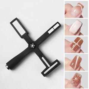Magnet Multiform pentru unghii 5 în 1, negru