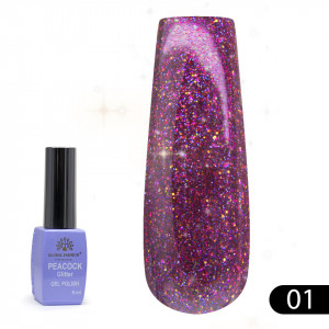 Oja Semipermanenta Peacock , Global Fashion 8 ML, 01 - TPO Free - Img 2