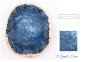 Paleta pentru culor Blue Quartz Stone
