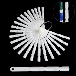Paletar tipsuri unghii false prezentare 50 culori, Natural 3 in 1