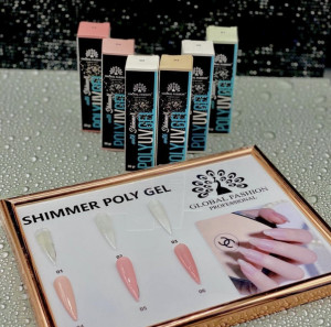 POLYGEL CONSTRUCTIE UNGHII SHIMMER 30G, 06 GLOBAL FASHION - TPO Free - Img 2