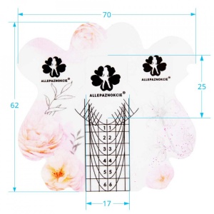 Set 100 sabloane Mollylac Allepoint Blossom