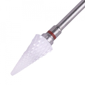 Bit conic ceramica pentru gel / underrefill - rosu - Img 2