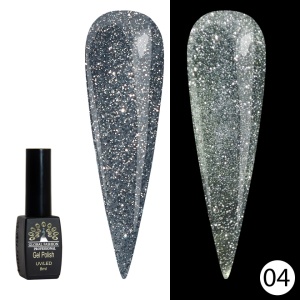 Disco Gel Shine Spectrum , Reflective, 8 ml 04