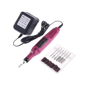 Freza electrica semiprofesionala pentru incepatori - pink - Img 1