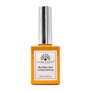 Gel pentru modelare Builder Gel Long Lasting, 15 ml, transparent - TPO Free - Img 1