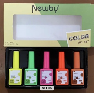 Oja semipermanenta profesionala Newby SET #5