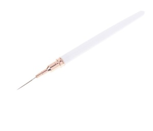 Pensula Unghii Liner, White Gold 12 mm - Img 1
