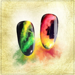 Pigment smoke effect - Orange Yellow - Img 1