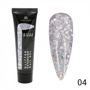 POLYGEL CONSTRUCTIE UNGHII COLOR CU SCLIPICI 30G, 04 GLOBAL FASHION - TPO Free - Img 1