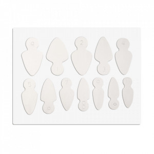Soft Silicone French Pads pentru migdale scurte - Img 2
