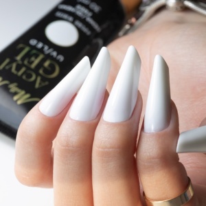 Acrylgel Molly Nails Pure White HEMA/Di-HEMA free & TPO free free 30ml - Img 8