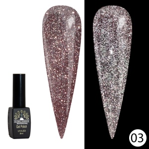 Disco Gel Shine Spectrum , Reflective, 8 ml 03