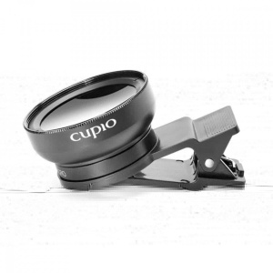 Lentila telefon Wide Angle & Macro Cupio 37mm 0.45x