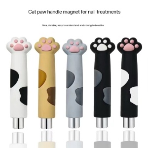 Magnet unghii laba pisicii, negru