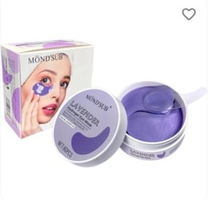 Mască pentru pleoape Starry, cărbune de bambus, colagen clar de origine naturală