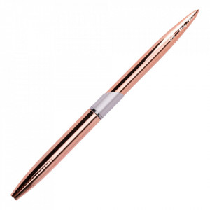 Pensula pentru unghii limba de pisica nr 6 Molly Nails rose gold - Img 2