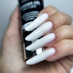Polygel Allepaznokcie White 30g Nr. 02 Hema DiHema Free & TPO Free - Img 1