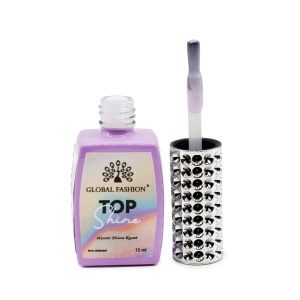 Top coat Mirror Shine effect „TOP SHINE” fără strat de dispersie, 03