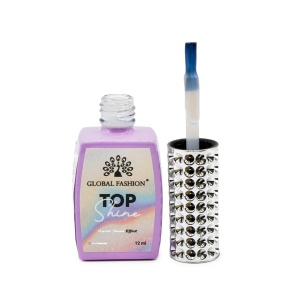 Top coat Mirror Shine effect „TOP SHINE” fără strat de dispersie, 08
