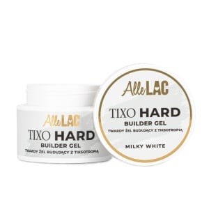 AlleLac Tixo Hard Builder Gel Milky White 45g - Img 4