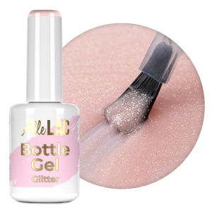 Bottle Gel AlleLac Nude Glimmer 15g Hema Free & TPO free - Img 1