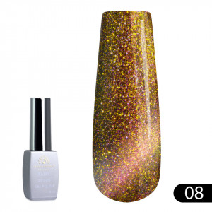 Oja Semipermanenta Fairy cat eyes gel , Global Fashion 8 ML, 08