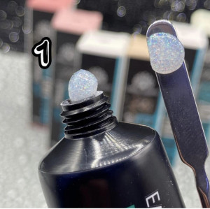POLYGEL CONSTRUCTIE UNGHII SHIMMER 30G, 01 GLOBAL FASHION - TPO Free - Img 1