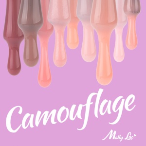 Rubber Base 2w1 Camouflage MollyLac Sunny Beige Hemma free 10g TPO free Nr 7 - Img 2