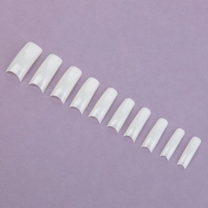 Set cu 500 de tipsuri patrate naturale
