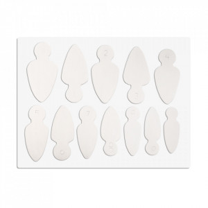Soft Silicone French Pads pentru migdala - Img 2