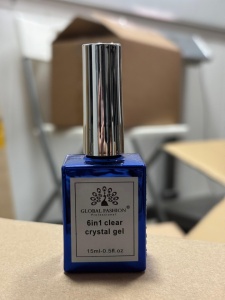 Gel pentru modelare Cristal Gel, 15 ml, transparent