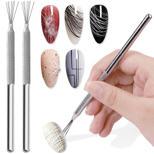 Instrument pentru decorarea unghiilor cu ace (7 buc)