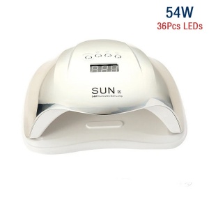 LAMPA UNGHII LED 54W Rainbow Sun X silver