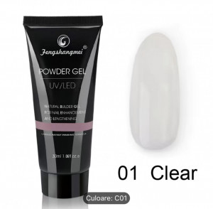 Polygel FSM 01 30 ml - CLEAR - TPO Free - Img 1