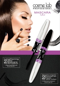 Rimel negru / Mascara efect de alungire si volum natural TAILAIMEI 2 step