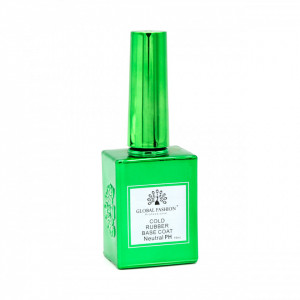 BASE COAT COLD RUBBER GLOBAL FASHION 15ML, TRANSPARENT