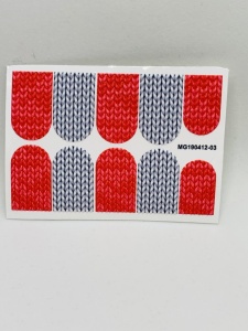Decor unghii 5D 03 EMBOSS model rusesc