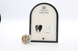 Gel creativ Poke Hole Black pentru efect de dantelă - white