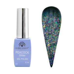 Oja Semipermanenta Peacock , Global Fashion 8 ML, 04 - TPO Free - Img 1
